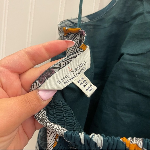 Seasalt Cornwall Summer Soul Maxi Dress in Peony Sz 12 - Picture 2 of 11